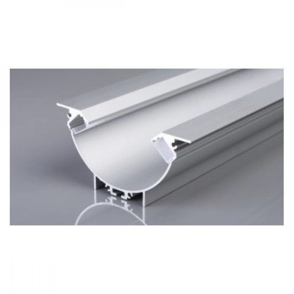 Perfil AL 10150 Embutir Branco 3 m
