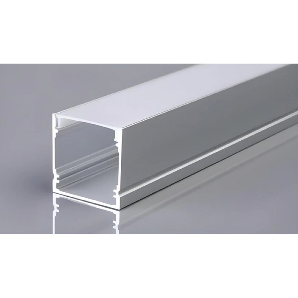 Perfil AL 2525 Sobrepor Branco - 3 Mt