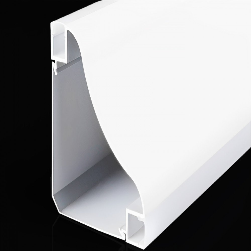 Perfil AL 7069 Sanca Branco 2 m