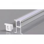 Perfil AL 1209 Embutir Branco 2 m