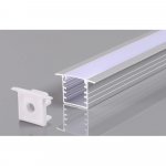 Perfil AL 2315 Embutir Branco 2 m