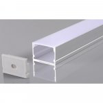 Perfil AL 4020 Sobrepor Branco - 3 Mt