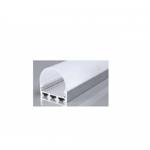 Perfil AL 4542 Sobrepor Branco – 6 Mt