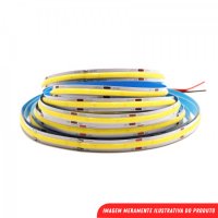 Fita Led 120L 127v IP20 9w 8mm 3000k 800Lu Rolo 100 m (Ow)