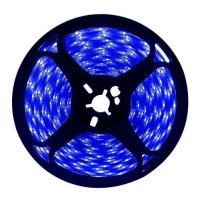 Fita Led 120L Blue IP68 24v 10w 10mm 200Lu Rolo 100 m (Ow)