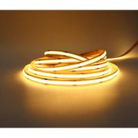 Fita Led 320L COB 24v IP20 12w 8mm 3000K 800Lu Rolo 10 m (Ow)