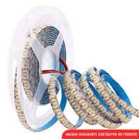 Fita Led 64L 24v IP20 8mm 2700k 5w 935Lu Rolo 5mt (Kv)