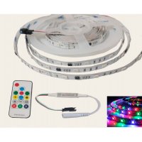 Fita Led 64L RGB 5050 24v IP20 12w 10mm Rolo 5m (Ow)