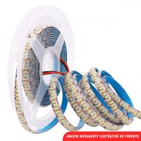 Fital Led 128L 24v IP20 10w 8mm 6000k 2300Lu Rolo 5 mt (Kv)