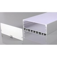 Perfil AL 10035 Sobrepor Branco - 2 Mt