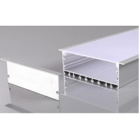 Perfil AL 12035 Embutir Branco 4 m