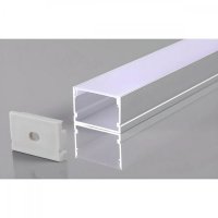 Perfil AL 3020 Sobrepor Branco - 2 Mt