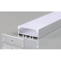 Perfil AL 5020 Sobrepor Branco - 4 Mt
