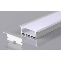 Perfil AL 6020 Embutir Branco 6 m